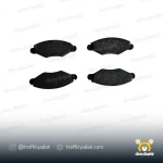 لنت ترمز دیسکی جلو ایساکو مناسب برای پژو 206 تیپ 5