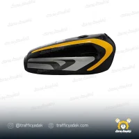 باک موتور سیکلت مشکی کاستوم تیزرو مناسب برای هوندا