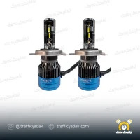هدلایت F22 لنزو پایه H4 - (بسته دو عددی)