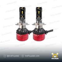 هدلایت F22 لنزو پایه H7 - (بسته دو عددی)
