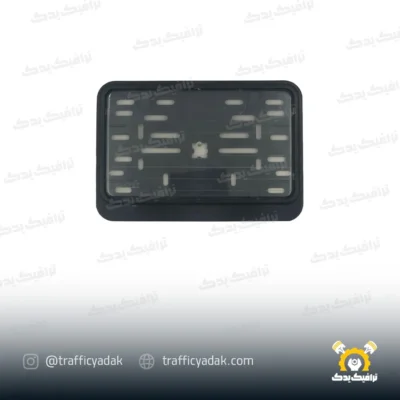 قاب پلاک موتور سیکلت طلق دار (بی رنگ)