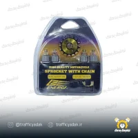ست دنده زنجیر موتور سیکلت انرژی مناسب برای هوندا