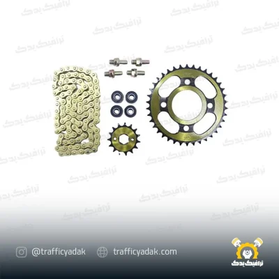 ست دنده زنجیر موتور سیکلت انرژی مناسب برای هوندا
