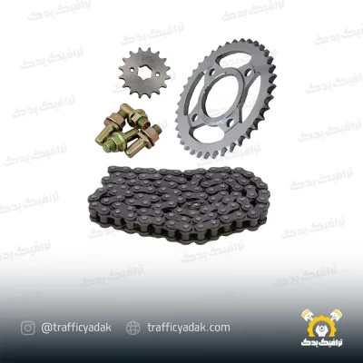 ست دنده زنجیر موتور سیکلت راپیدو 102L مناسب برای هوندا