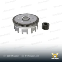دیسک کلاچ با دنده مقابل موتور سیکلت راپیدو (هوندا-125)