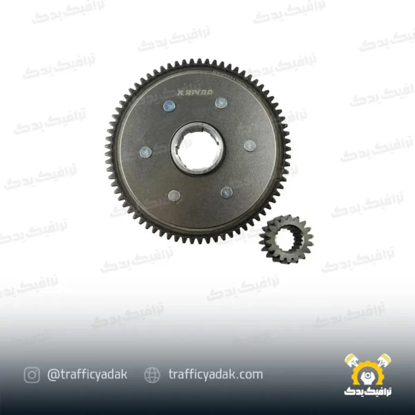 دیسک کلاچ با دنده مقابل هندا 125 راپیدو