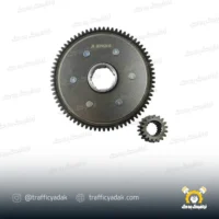 دیسک کلاچ با دنده مقابل موتور سیکلت راپیدو (هوندا-200)