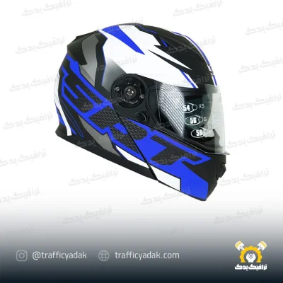 کلاه کاسکت فک متحرک راپیدو مدل SRT BLUE 950