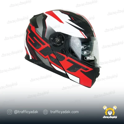 کلاه کاسکت فک متحرک راپیدو مدل (SRT Red 950)