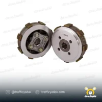 چهار شاخ کلاچ کامل موتور سیکلت کوکما مدل 4 پیچ مناسب برای هوندا (با صفحه کلاچ)