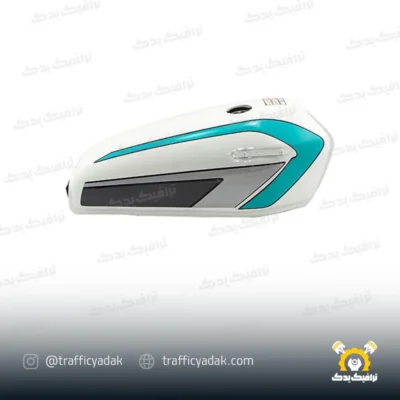 باک موتور سیکلت سفید 74 تیزرو مناسب برای هوندا
