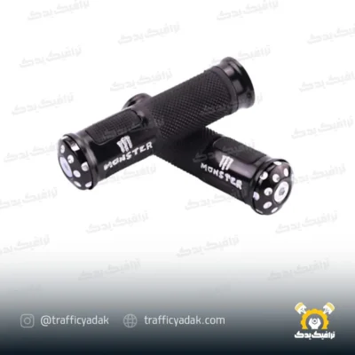 سر دسته اسپرت موتور سیکلت مانستر مشکی