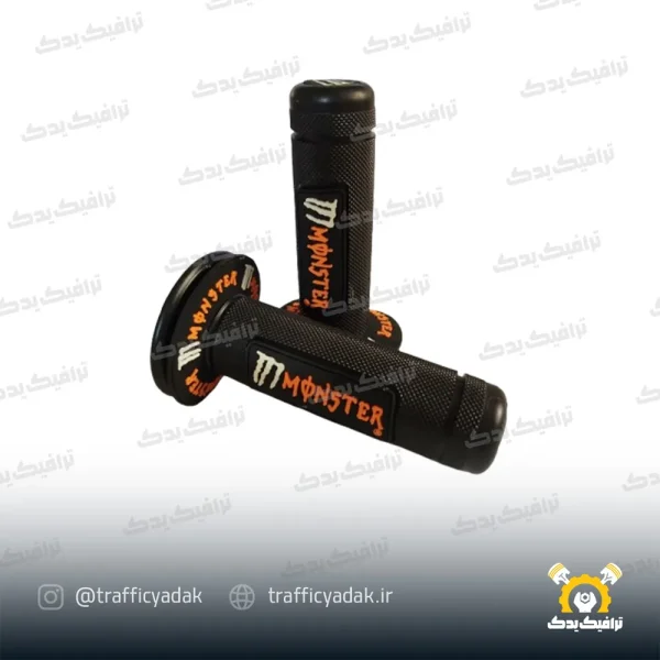 لاستیک سر دسته اسپرت موتور سیکلت پروتیپر مشکی نارنجی