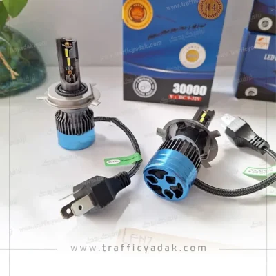 هدلایت سفید موتور سیکلت لنزو F22