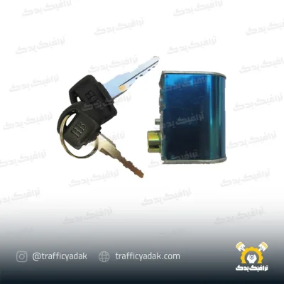 قفل فرمان موتور سیکلت گلد اچ بی مناسب برای هوندا