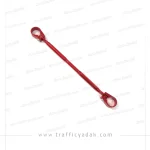 میله وسط فرمان اسپرت رنتال موتور سیکلت قرمز