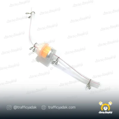 صافی بنزین با شلنگ موتور سیکلت کرون (آهنربادار)