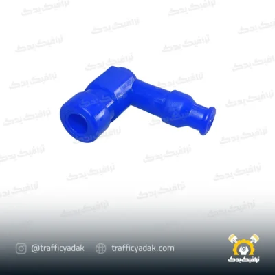 سر شمع رنگی موتور سیکلت آبی