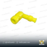 سر شمع رنگی موتور سیکلت زرد