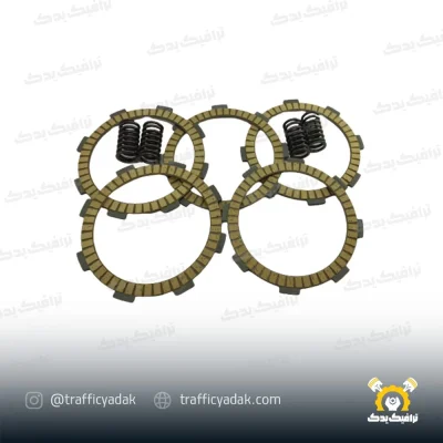 صفحه کلاچ فنر دار موتور سیکلت استاندارد مناسب برای هوندا (5 عددی - C-POWER)