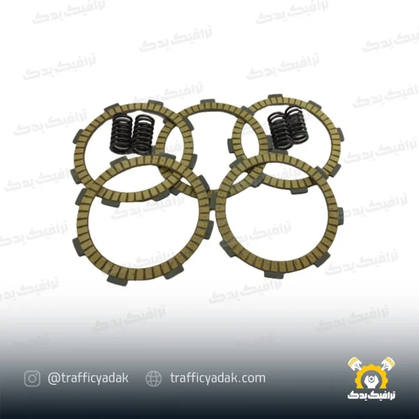 صفحه کلاچ فنر دار موتور سیکلت استاندارد مناسب برای هوندا (5 عددی - C-POWER)