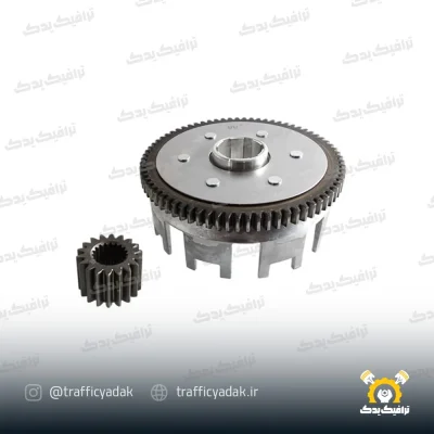 دیسک کلاچ با دنده مقابل موتور سیکلت استاندارد مناسب هوندا 125