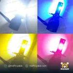 هدلایت 4 رنگ 5 حالته موتور سیکلت سون استار