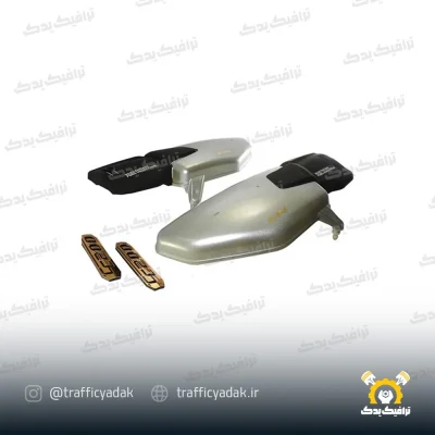 قاب بغل نقره ای موتور سیکلت هوندا انژکتور شرکتی