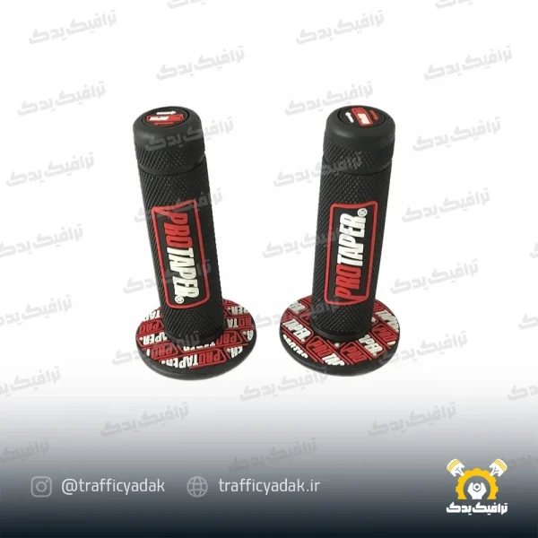 لاستیک سر دسته اسپرت موتور سیکلت پروتیپر مشکی