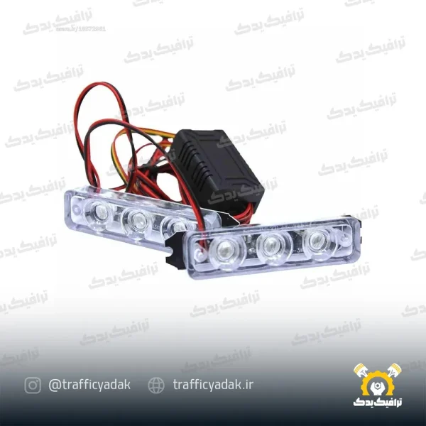 چراغ پلیسی فدرالی 3 لنز (بسته 2 عددی)