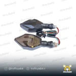 چراغ راهنما اسپرت موتور سیکلت مدل پیکان (2 عددی)