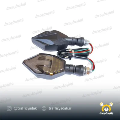 چراغ راهنما اسپرت موتور سیکلت مدل پیکان (2 عددی)
