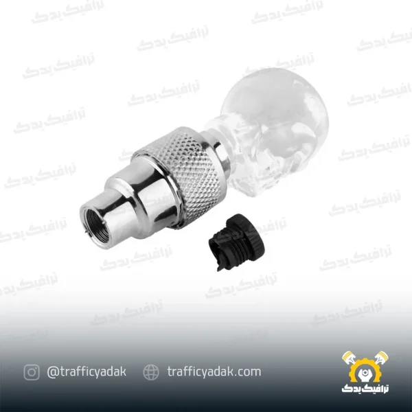 سر والف چراغ دار اسکلتی دوچرخه