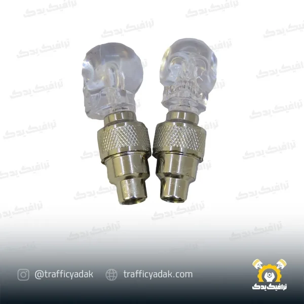 سر والف چراغ دار اسکلتی موتور سیکلت
