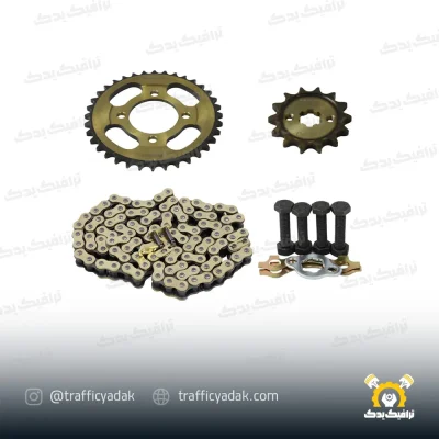 ست دنده زنجیر موتور سیکلت کوکما مناسب برای ویو و طرح ویو