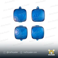 طلق چراغ راهنما آبی موتور سیکلت مناسب برای هوندا (4 عددی)
