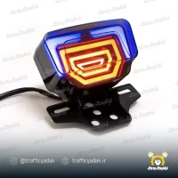 چراغ خطر اسپرت تانکی لیزری موتور سیکلت مناسب برای هوندا (با پایه فلزی)