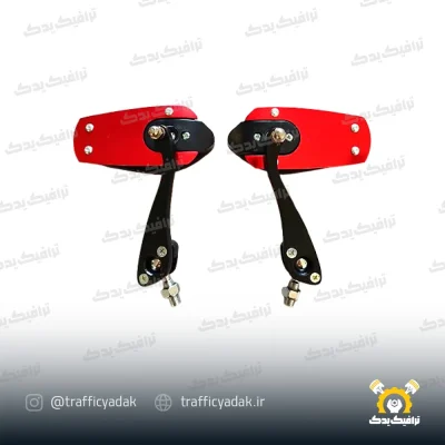 آیینه اسپرت رنتال موتور سیکلت قرمز