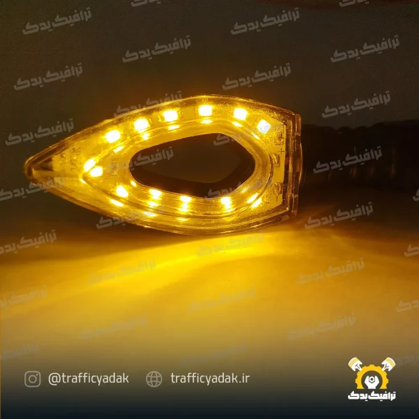 چراغ راهنما اسپرت هوندا مدل قلبی