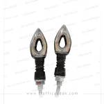 چراغ راهنما اسپرت قلبی موتور سیکلت