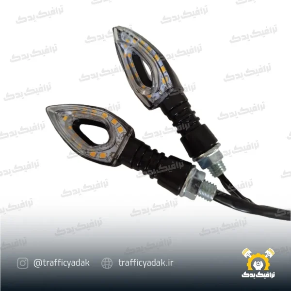 چراغ راهنما اسپرت موتور سیکلت مدل قلبی