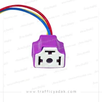 سوکت لامپ 3 فیش سرامیکی (H4)