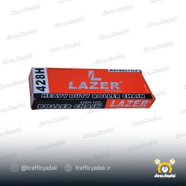 زنجیر موتور سیکلت لیزر سایز (428-102H) مناسب برای هوندا