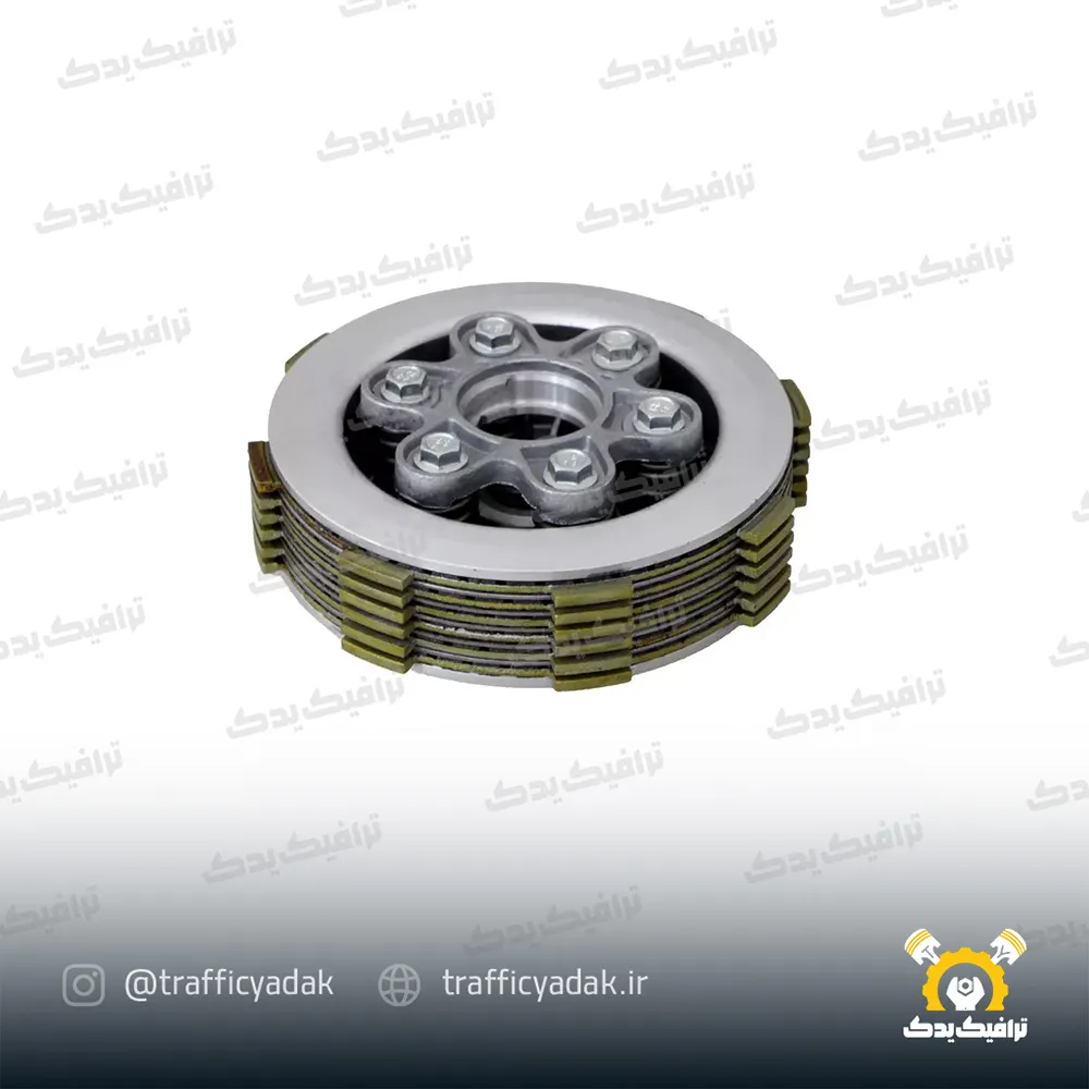 6pich-kamel-cookma (2) چهار شاخ کلاچ کامل موتور سیکلت کوکما مدل 6 پیچ مناسب برای هوندا (با صفحه کلاچ)