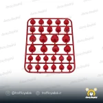 پک گل پیچ اسپرت موتور سیکلت قرمز