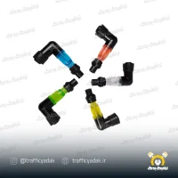 سر شمع چراغ دار موتور سیکلت (رنگ بندی کامل)