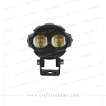 پروژکتور دو لنز طرح ربات موتور سیکلت (دو رنگ - ضد آب)