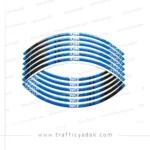 برچسب دور رینگ ژله ای موتور سیکلت گلکسی NA-NH آبی