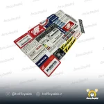 پک کامل برچسب فابریکی موتور سیکلت کویر