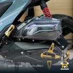 درب هواکش شیشه ای موتور سیکلت کلیک